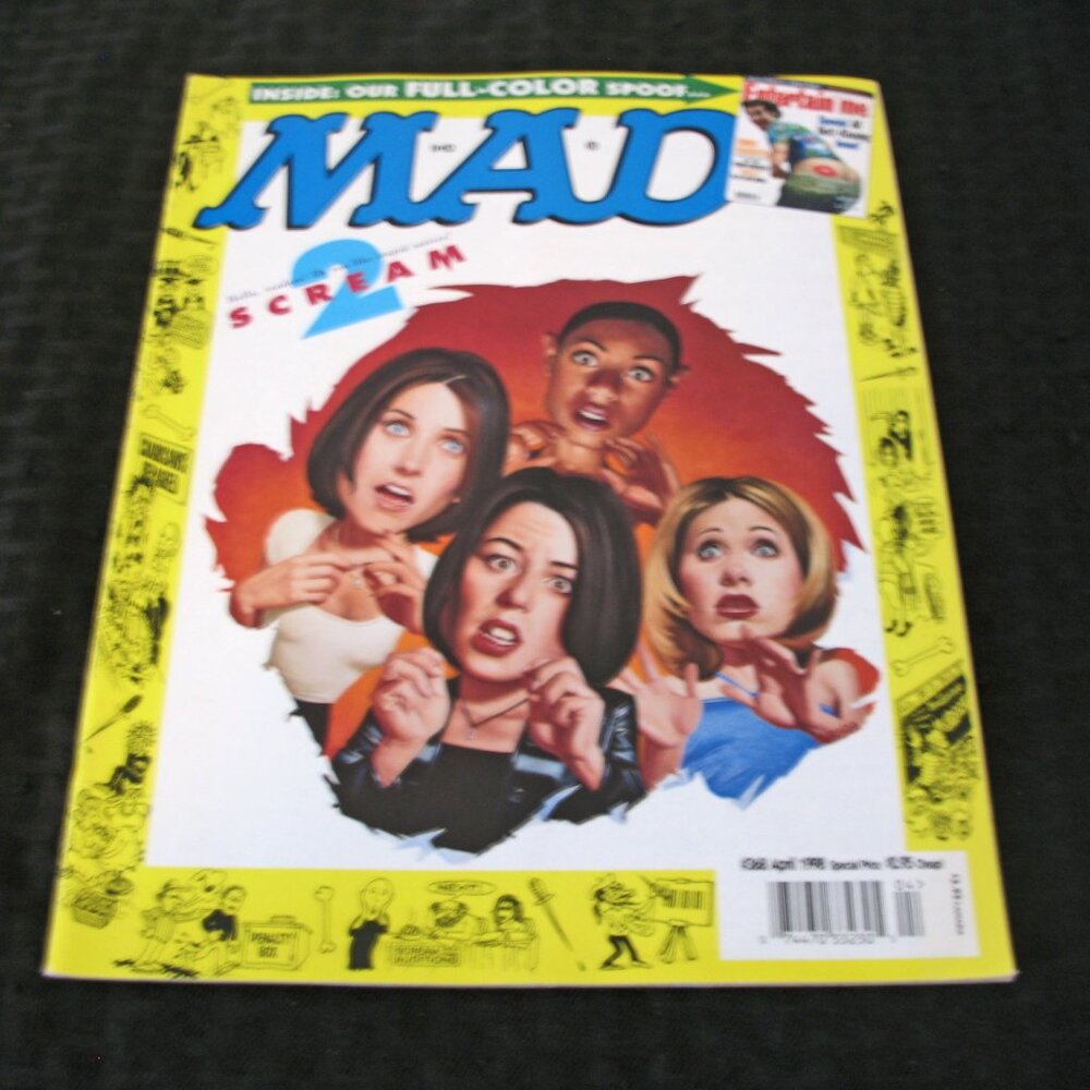 MAD Magazine April 1998 #368 - Scream 2